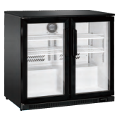 Display fridge 2 glass door