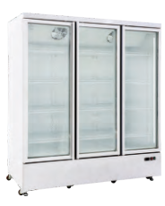 Display freezer 3 glass door