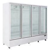 Beverage and Display Fridge 4 Glass Doors