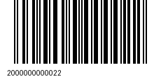 EAN barcode