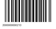 EAN barcode
