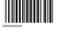 EAN barcode