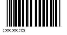 EAN barcode