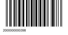 EAN barcode