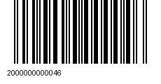 EAN barcode