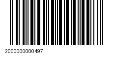 EAN barcode