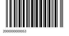 EAN barcode