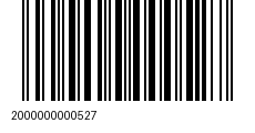 EAN barcode