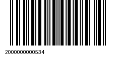 EAN barcode